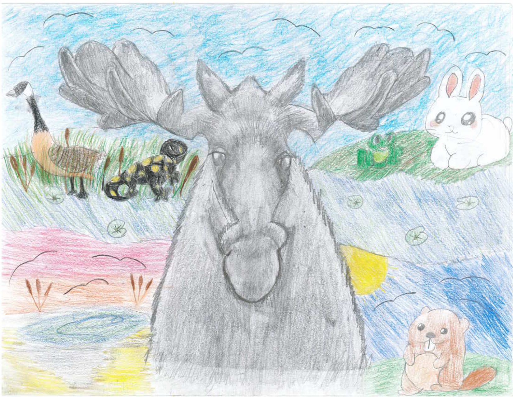 3rd Place Aleah of Davison School - Grade 4 (Prize_ $25 Cash)